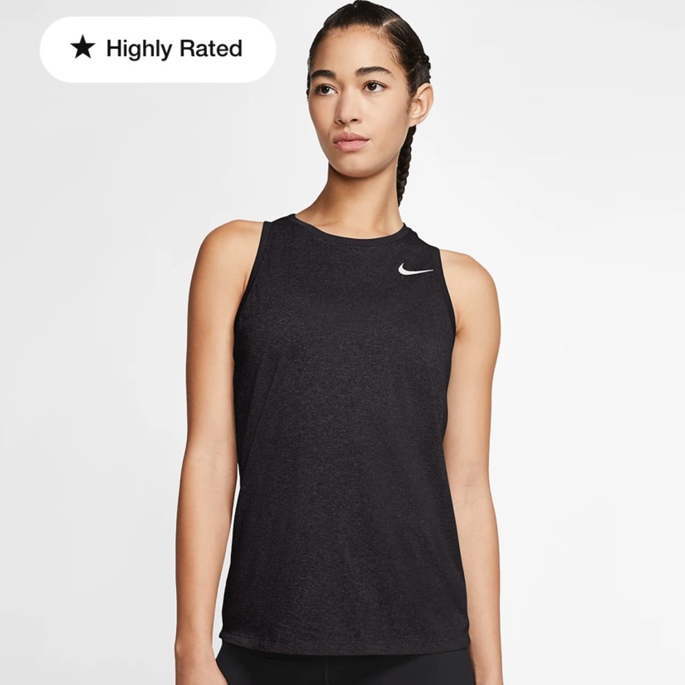 NWT Nike XS Dri-Fit Black Training Tank